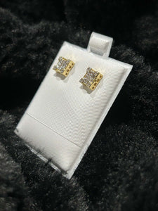 Gold & Diamond Earrings