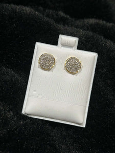 Gold & Diamond Earrings