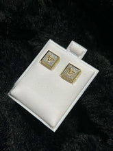 Load image into Gallery viewer, Gold &amp; Diamond Earrings