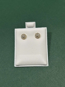 Gold & Diamond Earrings