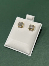 Load image into Gallery viewer, Gold &amp; Diamond Earrings