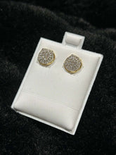 Load image into Gallery viewer, Gold &amp; Diamond Earrings